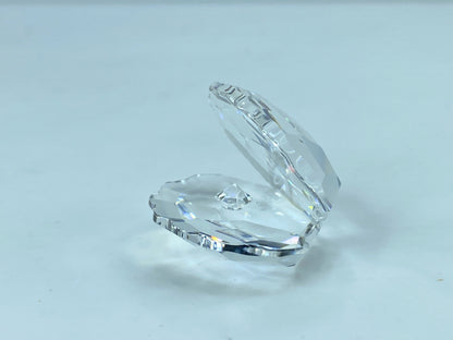 Swarovski Classics Miniature Crystal Oyster Shell & Pearl Austrian COA S107