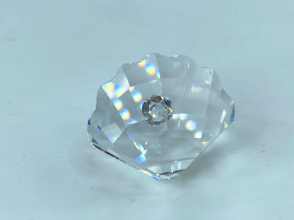 Swarovski Classics Miniature Crystal Oyster Shell & Pearl Austrian COA S107