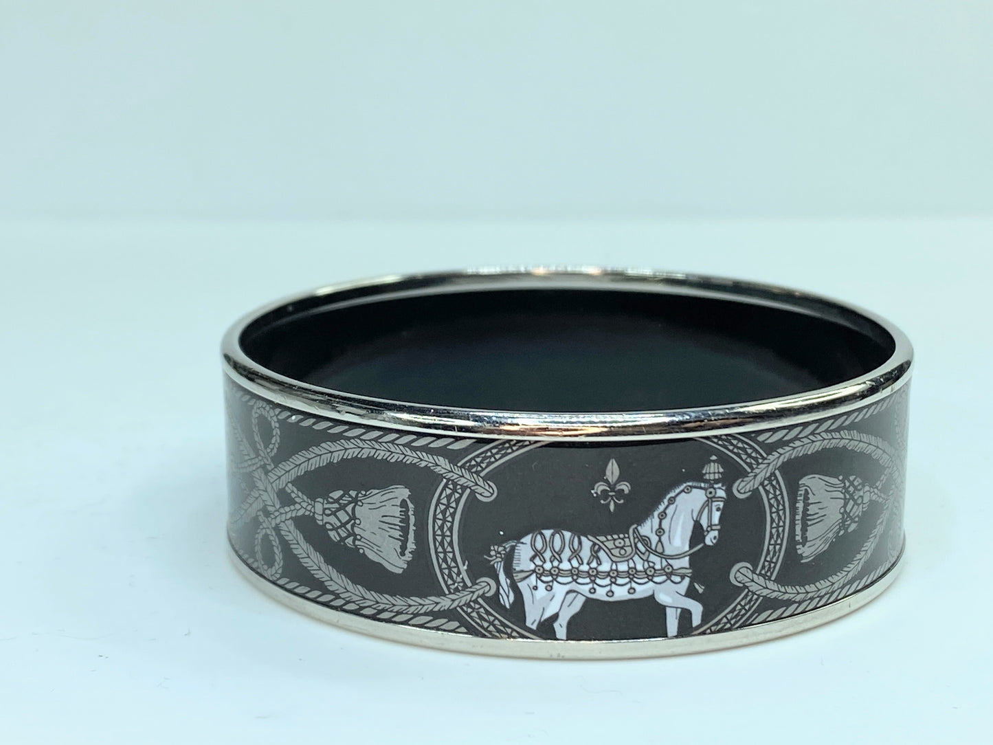 Hermes Paris Grand Apparat 2 bangle 20mm with box GS252