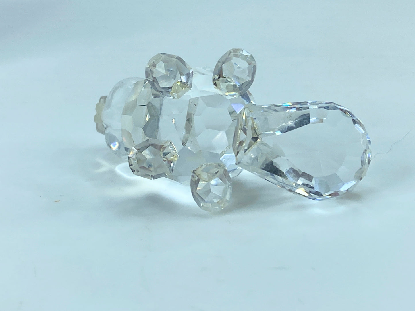 Swarovski Crystal Figurine Baby Beaver Sitting # 7616 Mint Mirror COA S110