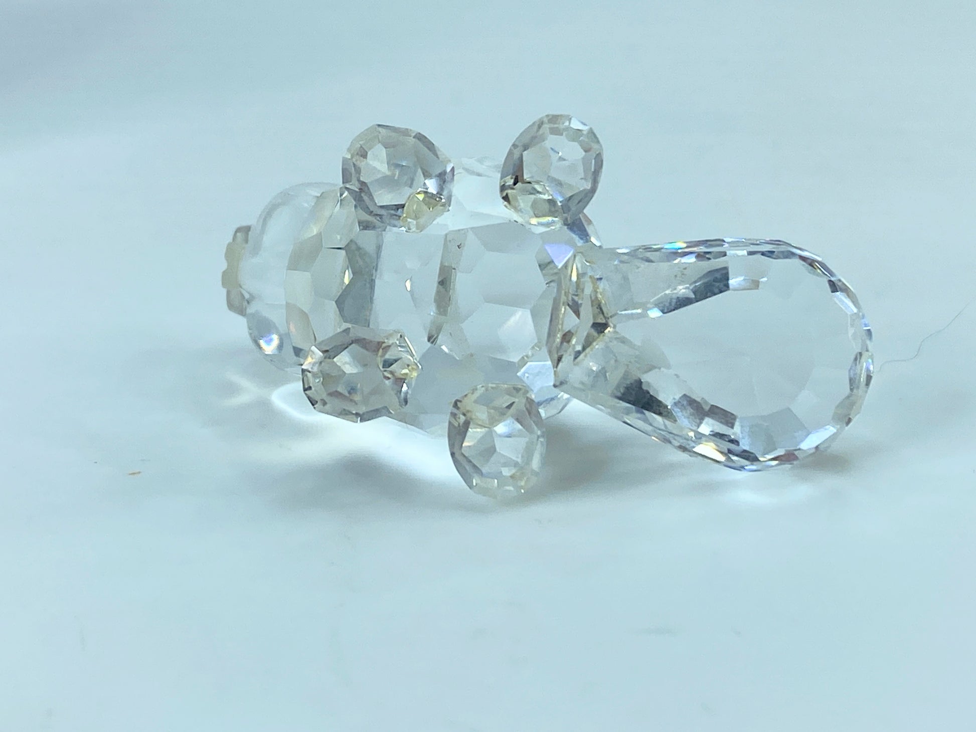 Swarovski Crystal Figurine Baby Beaver Sitting # 7616 Mint Mirror COA S110