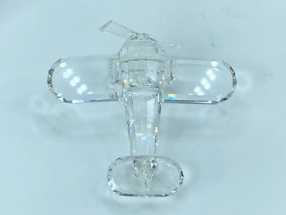 Swarovski Crystal Airplane, "When We Were Young" collection Mint Mirror COA S111