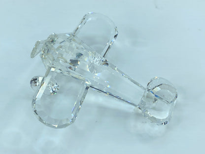 Swarovski Crystal Airplane, "When We Were Young" collection Mint Mirror COA S111