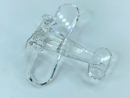 Swarovski Crystal Airplane, "When We Were Young" collection Mint Mirror COA S111