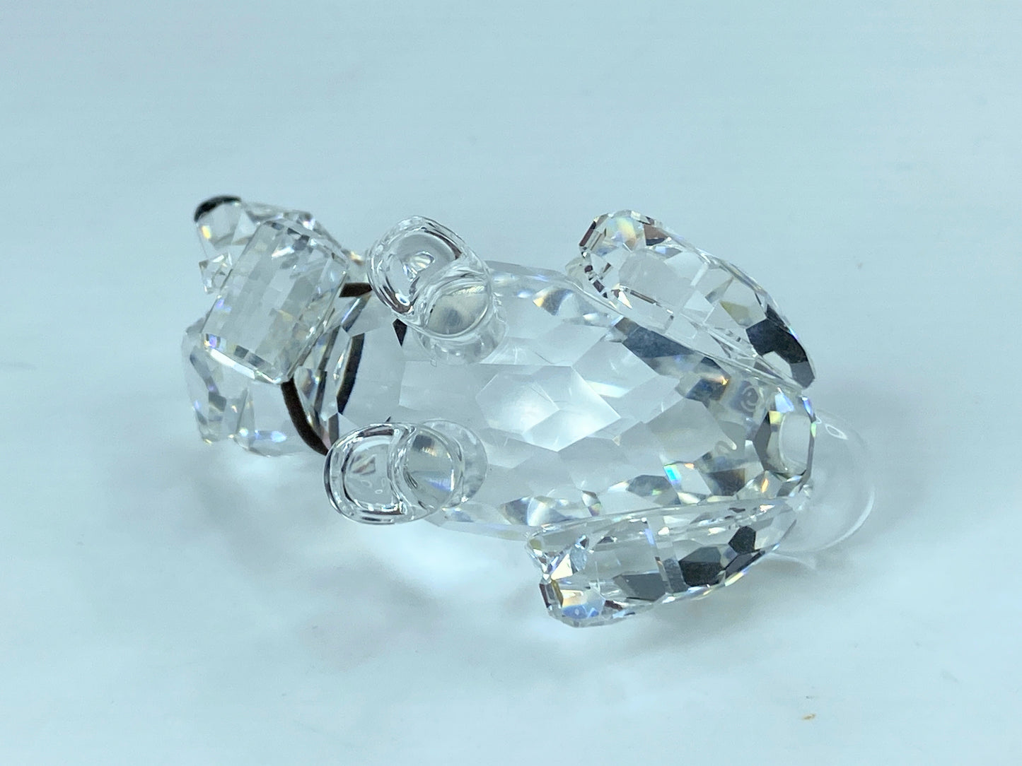 Swarovski Crystal St Bernard Puppy Mint COA Displayed Mirror S121