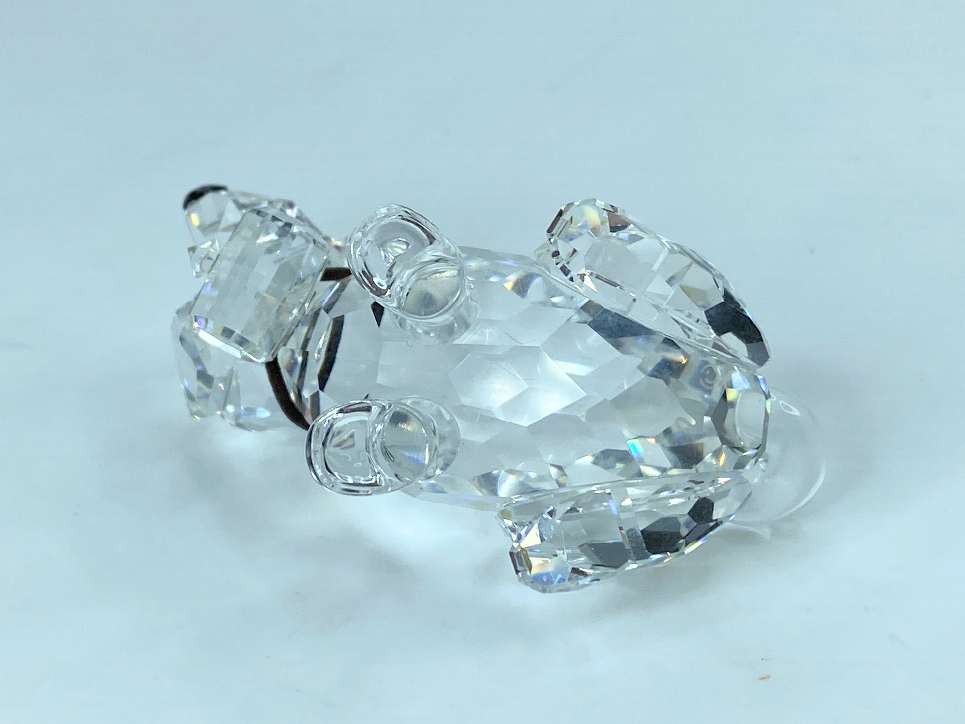 Swarovski Crystal St Bernard Puppy Mint COA Displayed Mirror S121
