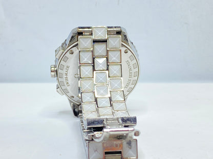 Dior Stainless Steel Chronograph Watch Mother-of-Pearl Dial Bracelet SS163