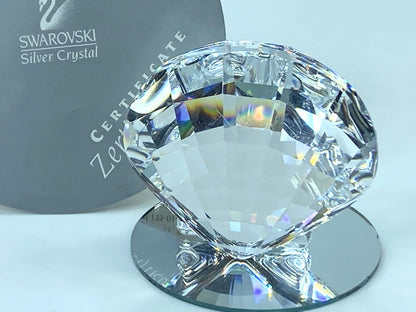 Swarovski SCS Eternity Scallop Shell 833506 COA displayed Mirror S117