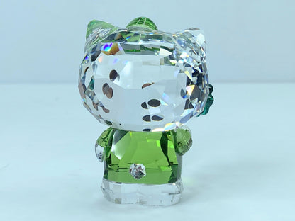 Swarovski Hello Kitty Lucky Charm Clover Crystal in box new COA Mirror S118