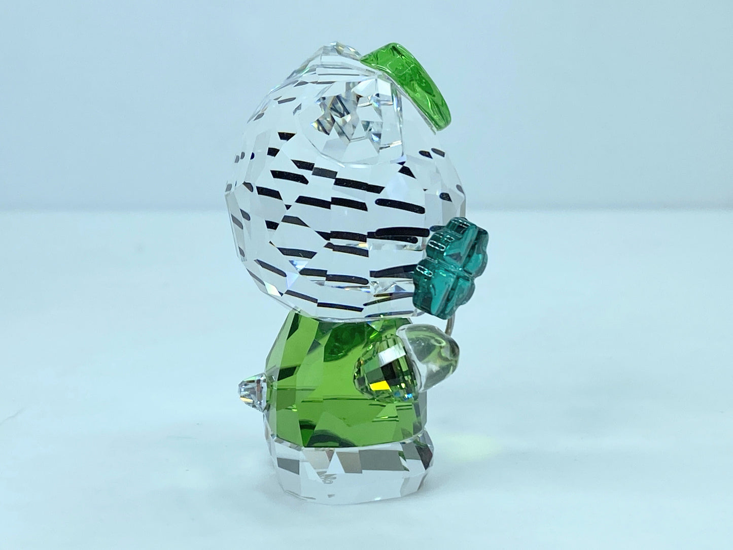Swarovski Hello Kitty Lucky Charm Clover Crystal in box new COA Mirror S118