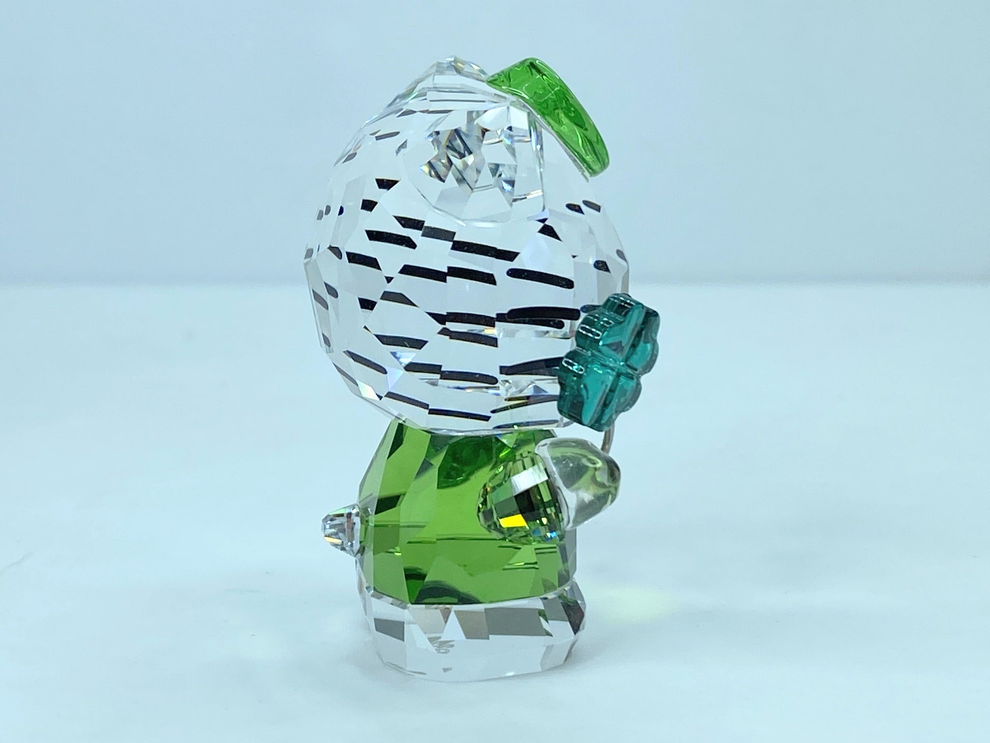Swarovski Hello Kitty Lucky Charm Clover Crystal in box new COA Mirror S118