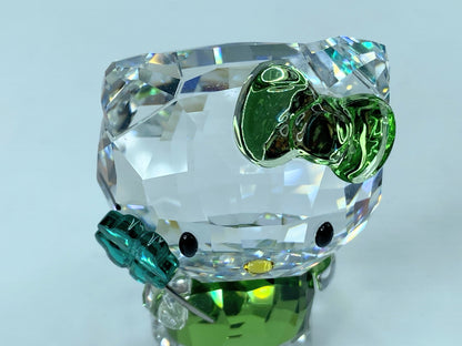 Swarovski Hello Kitty Lucky Charm Clover Crystal in box new COA Mirror S118