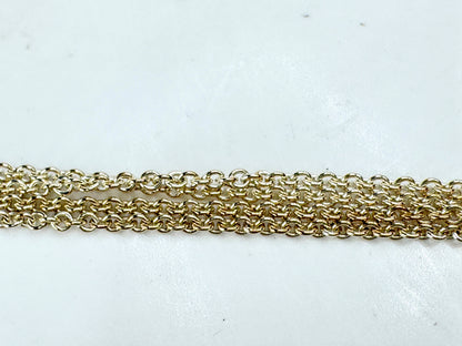 Vintage Tiffany Infinity sterling silver necklace 15" pendant necklace JR1864