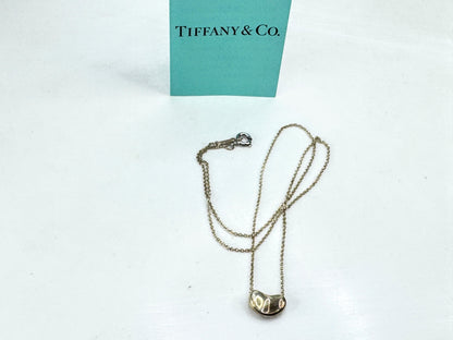 Vintage Tiffany & Co. Elsa Peretti sterling 11.0mm bean pendant necklace JR1901