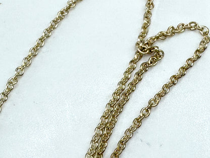 Vintage Tiffany & Co. Elsa Peretti sterling 11.0mm bean pendant necklace JR1901