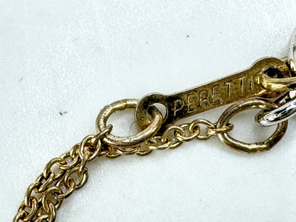 Vintage Tiffany & Co. Elsa Peretti sterling 11.0mm bean pendant necklace JR1901