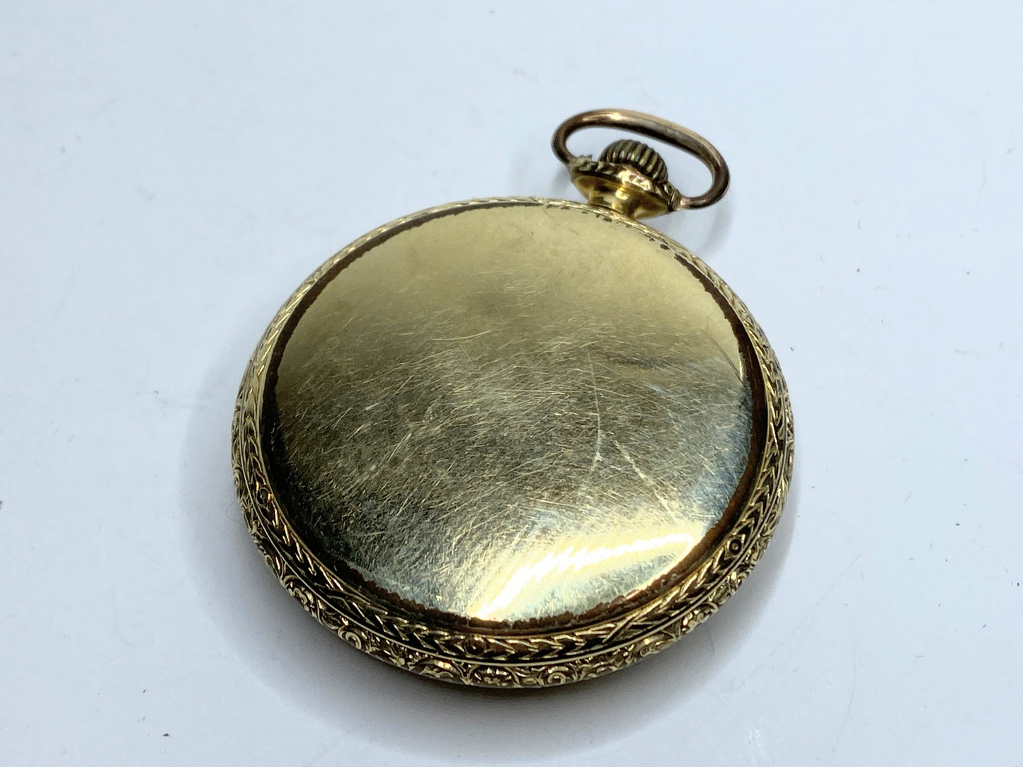 1926 Illinois Pocket Watch Open Face 12s 17 Jewels Gold Filled Running  SS169