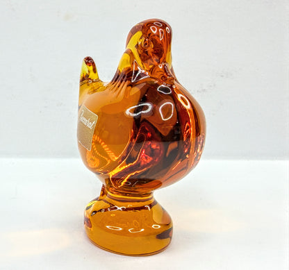 Baccarat Crystal Honey Orange Amber Mandarin Duck A1114