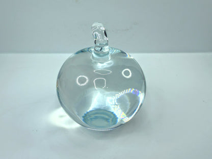 Signed Tiffany & Co. Crystal Apple Paperweight for New York City 1987 A1116