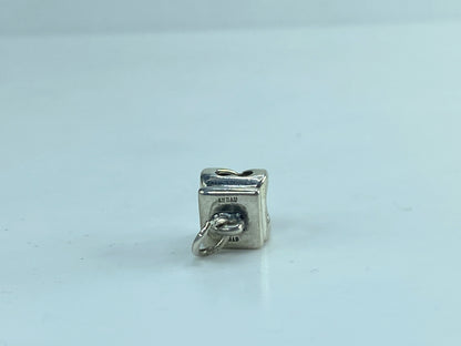 James Avery Finial Heart Charm /Pendant Retired Love Sweetheart Sterling JR591