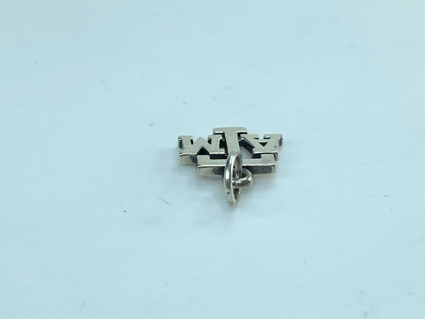 James Avery Sterling Silver Texas A&M University Aggies ATM Charm Pendant JR594