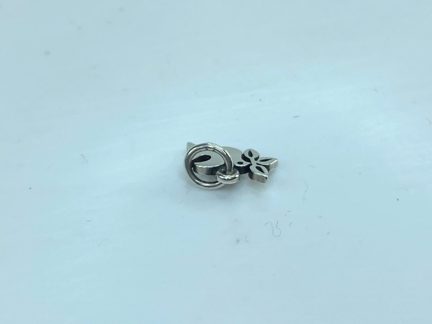 James Avery sterling silver La Paloma Charm with ring in box JR596