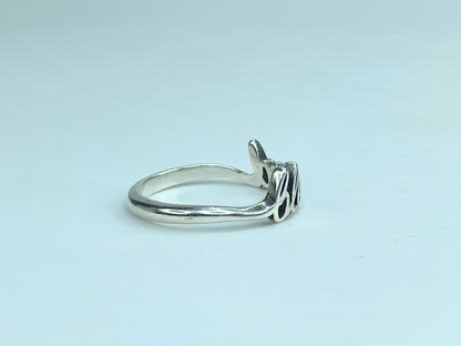 "Blessed" ring sterling Silver from James Avery s8 JR599