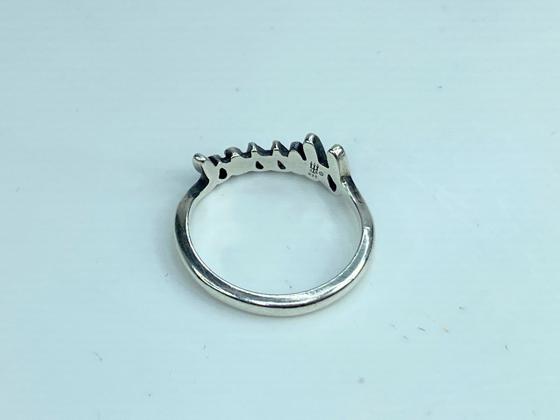 "Blessed" ring sterling Silver from James Avery s8 JR599