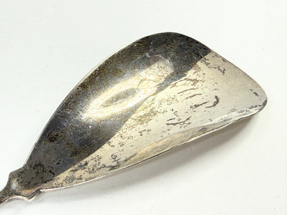 Antique Sterling Silver Twisted Handle Shoehorn 35.7g 6 1/4" x 1 3/4" SS458