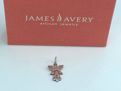 James Avery Adorned Angel Sterling Silver Charm Pendant with box JR601