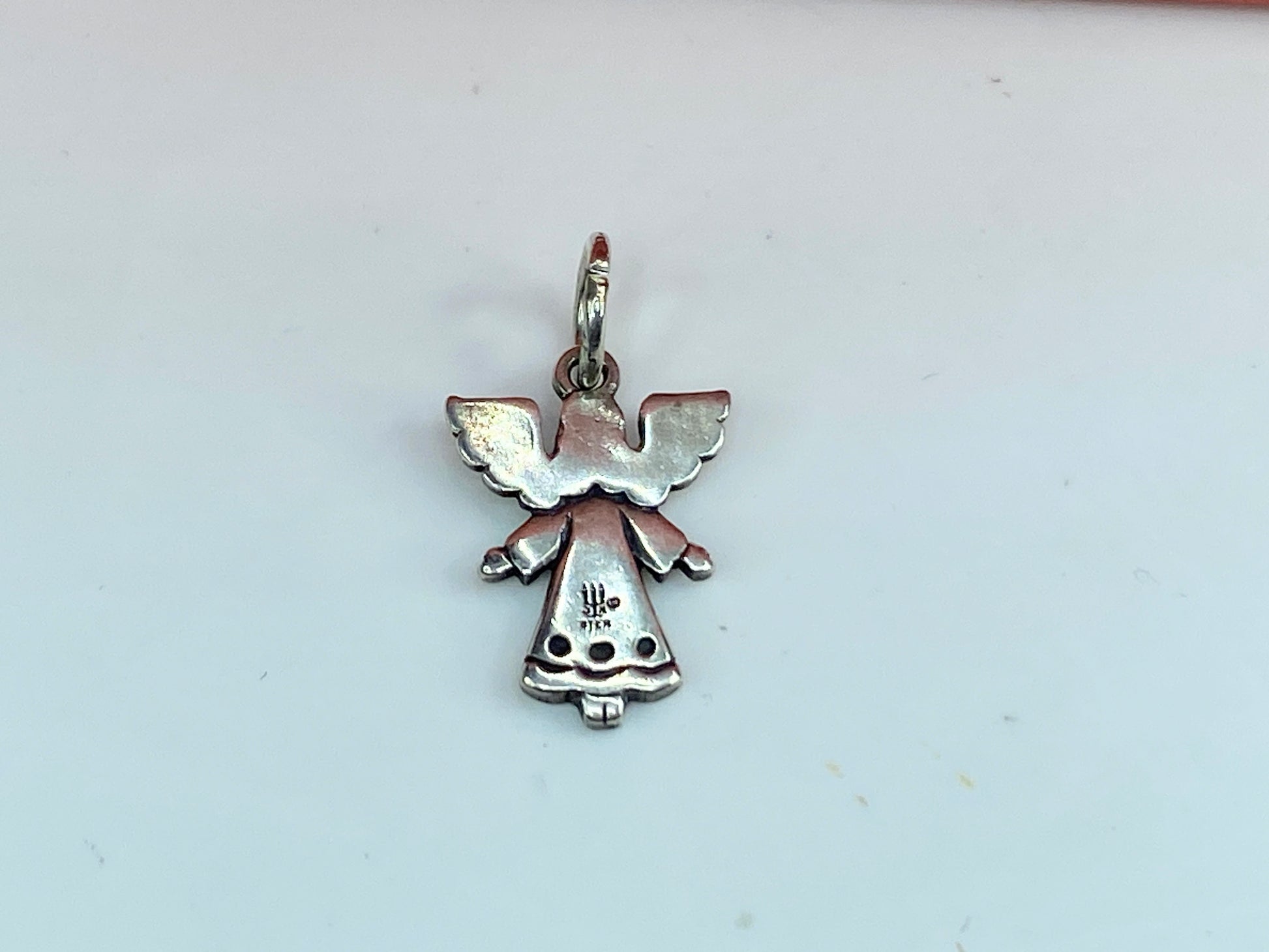 James Avery Adorned Angel Sterling Silver Charm Pendant with box JR601