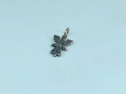 James Avery Adorned Angel Sterling Silver Charm Pendant with box JR601