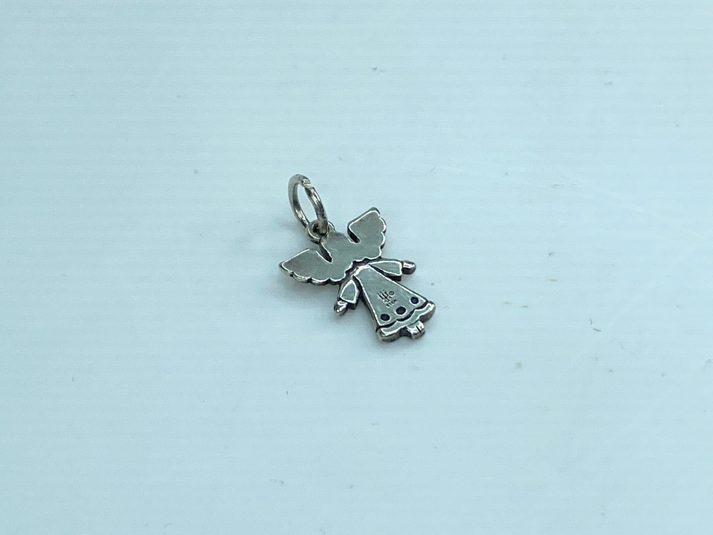 James Avery Adorned Angel Sterling Silver Charm Pendant with box JR601