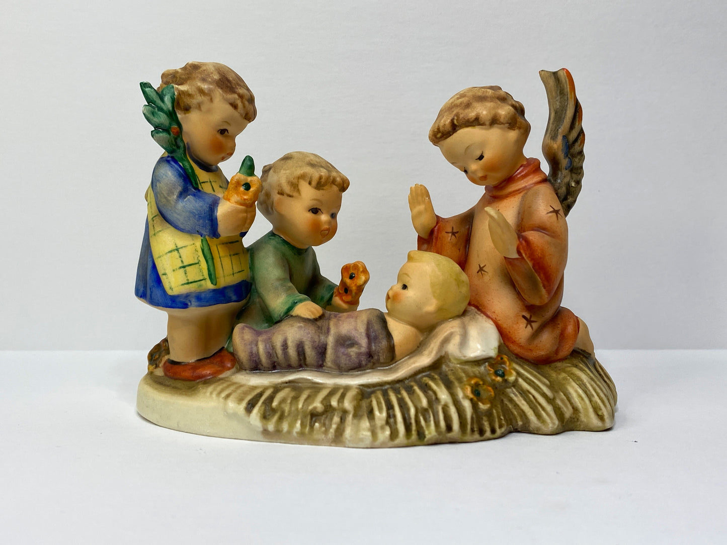 Goebel Hummel Silent Night Candleholder #54 Christmas W Germany Nativity A682