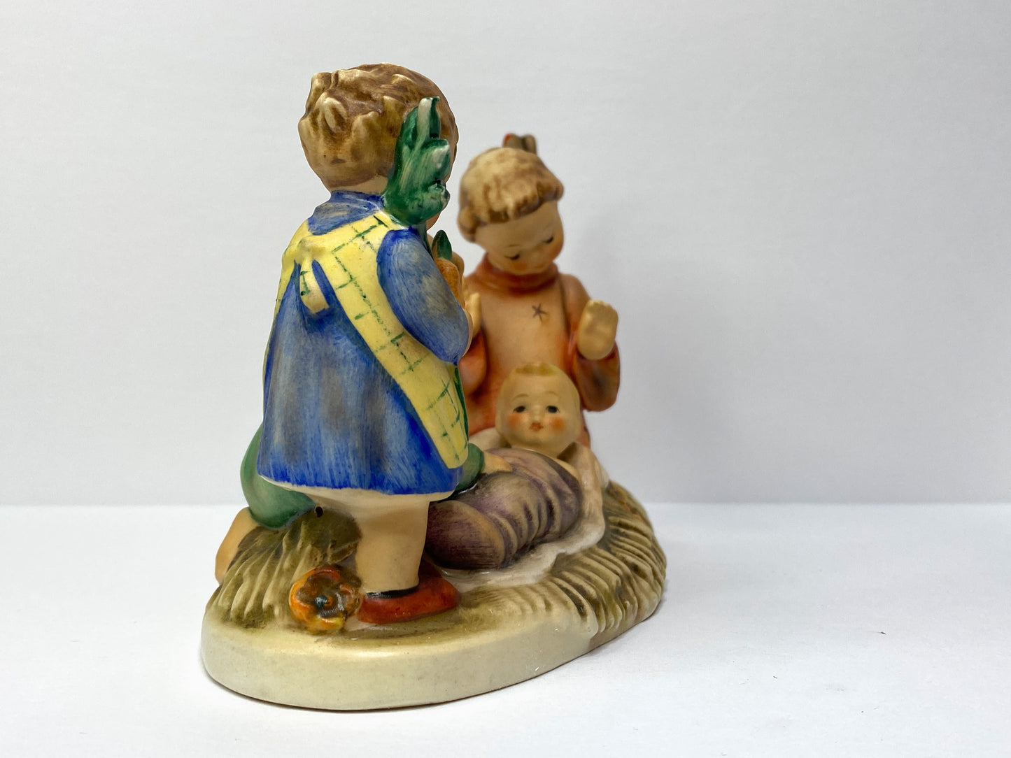 Goebel Hummel Silent Night Candleholder #54 Christmas W Germany Nativity A682