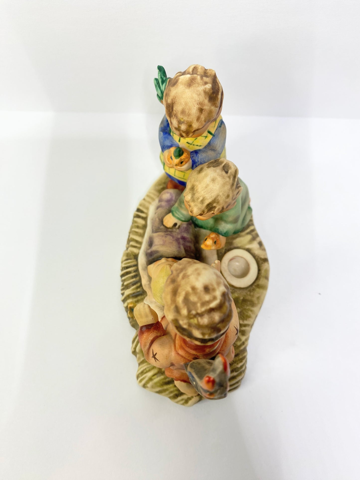 Goebel Hummel Silent Night Candleholder #54 Christmas W Germany Nativity A682