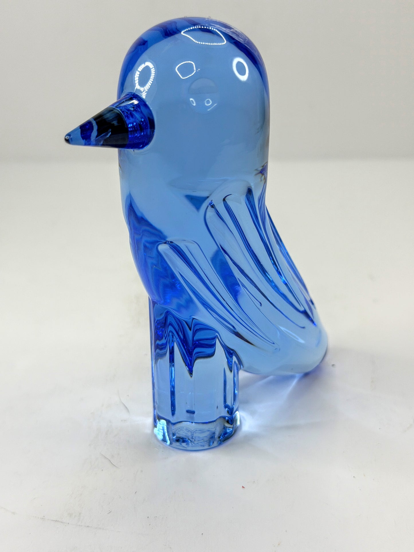 Jaime Hayon for Baccarat Faunacrystopolis Light Blue Crystal Bird in box A1124