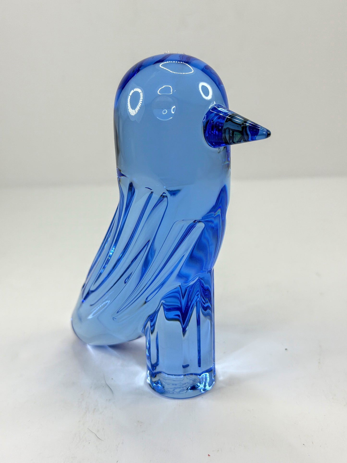 Jaime Hayon for Baccarat Faunacrystopolis Light Blue Crystal Bird in box A1124