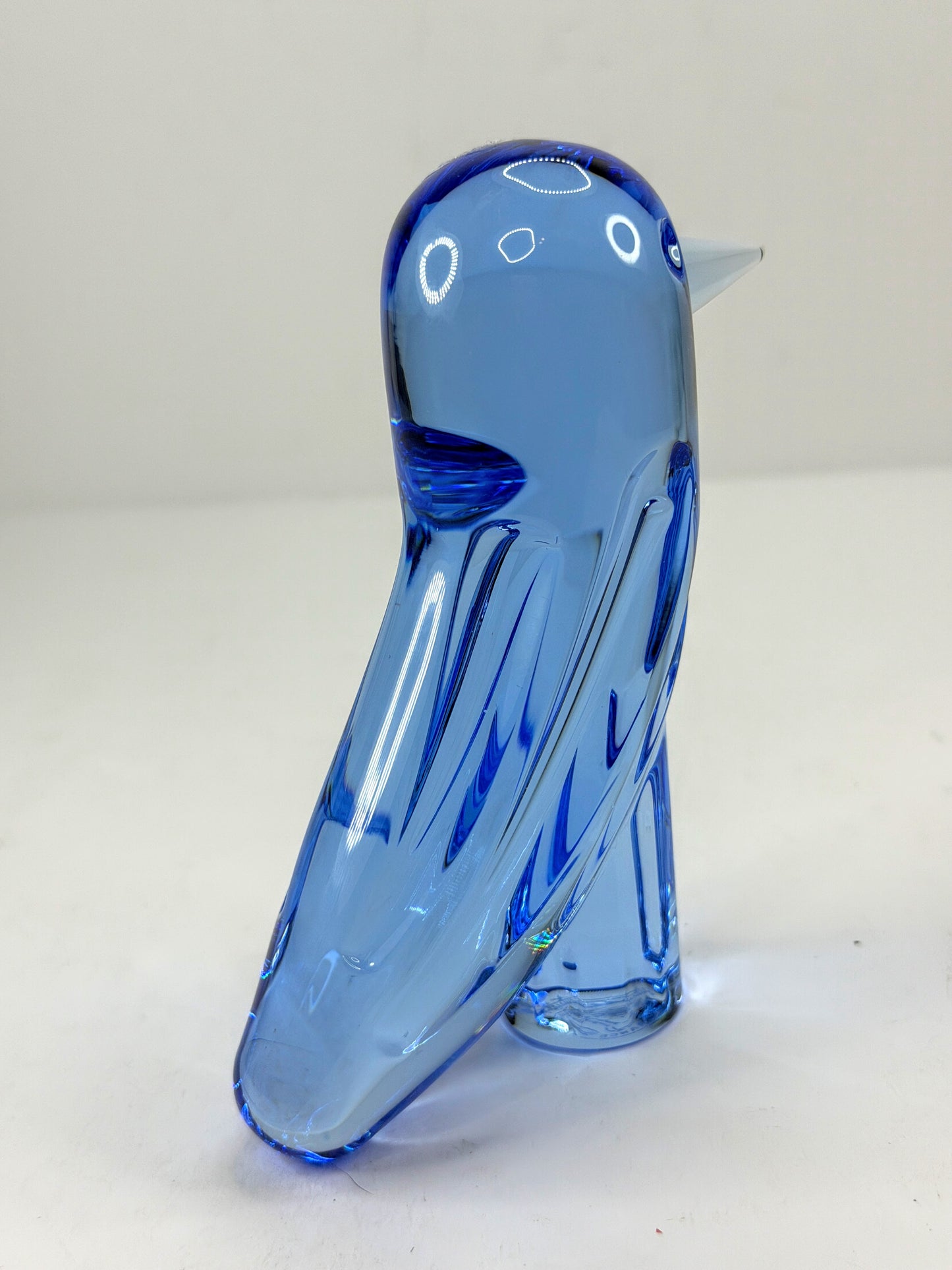Jaime Hayon for Baccarat Faunacrystopolis Light Blue Crystal Bird in box A1124
