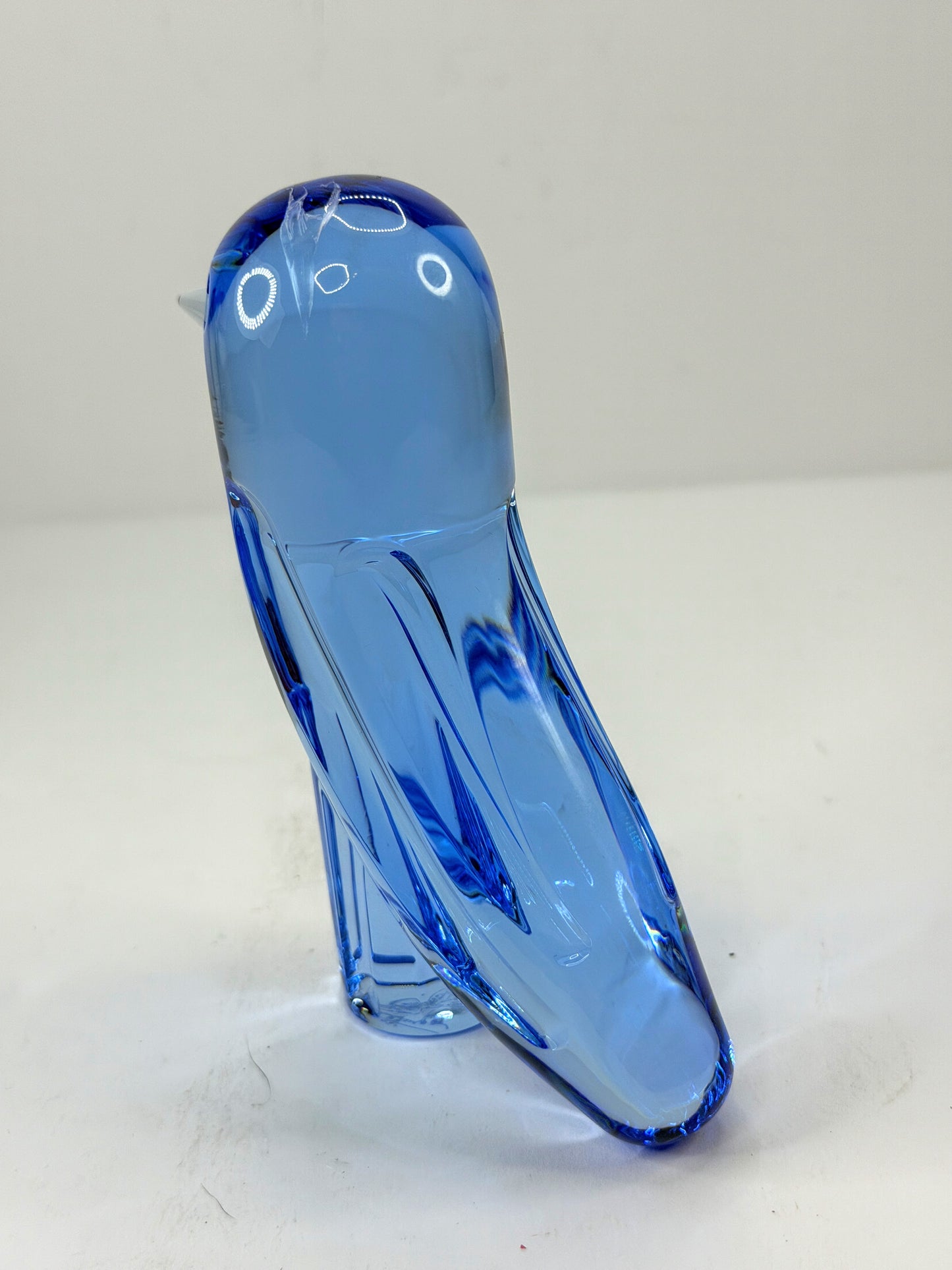 Jaime Hayon for Baccarat Faunacrystopolis Light Blue Crystal Bird in box A1124
