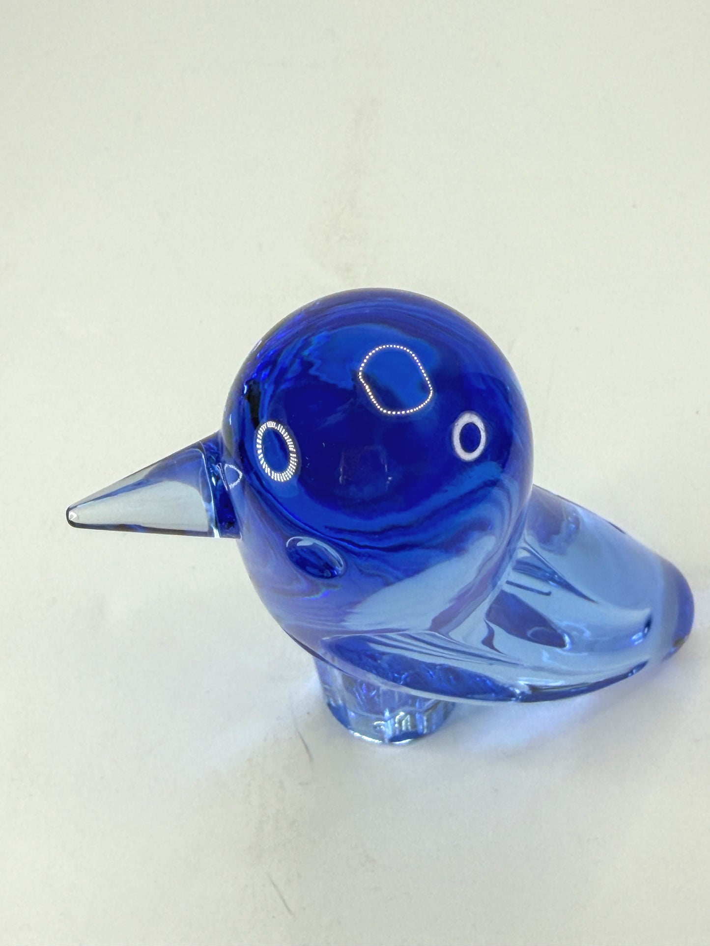 Jaime Hayon for Baccarat Faunacrystopolis Light Blue Crystal Bird in box A1124