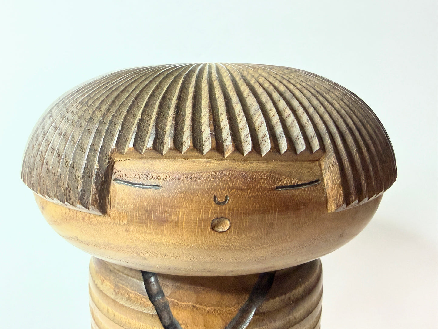 Vintage Sosaku Kokeshi Doll Sato no Musume by Kenichi Murakami 16 cm A738