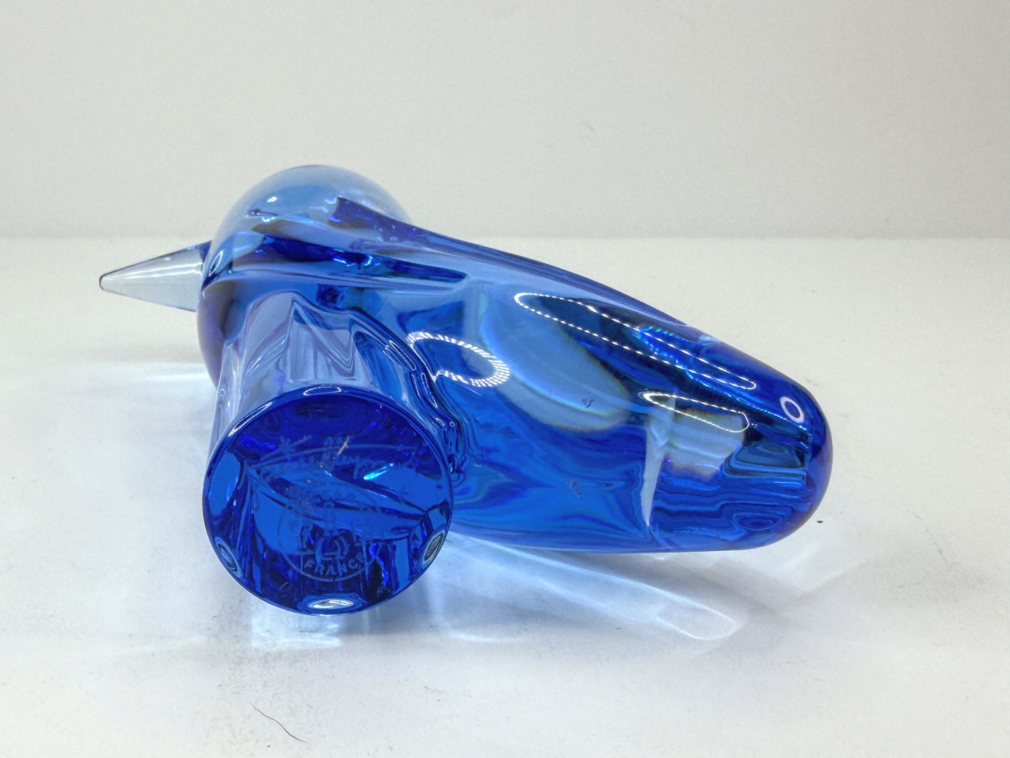 Jaime Hayon for Baccarat Faunacrystopolis Light Blue Crystal Bird in box A1124