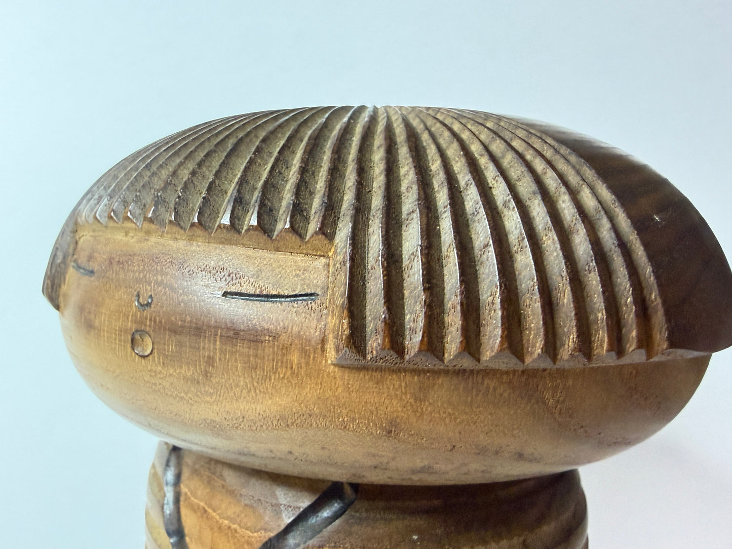 Vintage Sosaku Kokeshi Doll Sato no Musume by Kenichi Murakami 16 cm A738