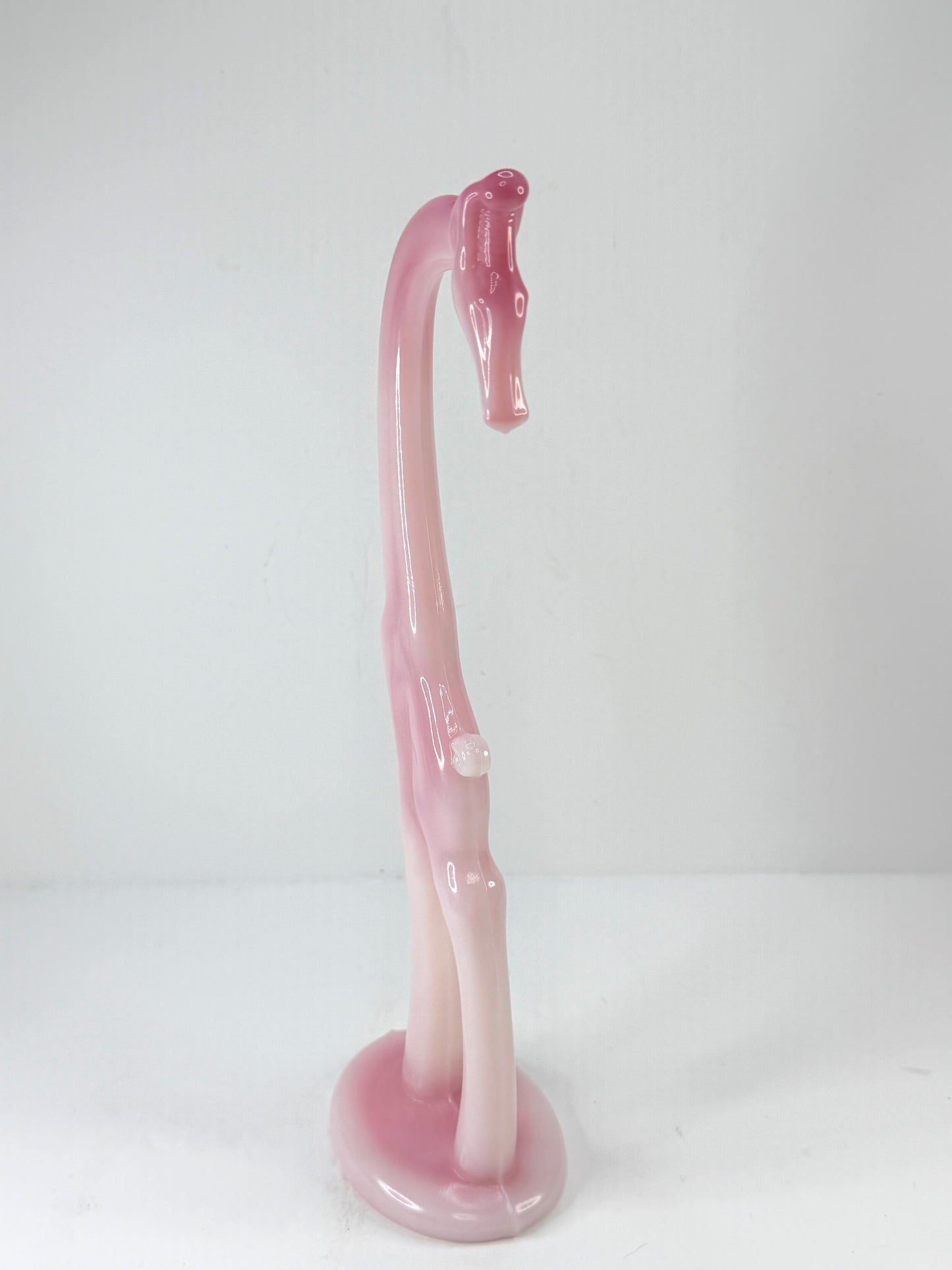 Vintage Heisey by Fenton Rosalene Giraffe Limited Edition #14 of 450 10.75 A1126