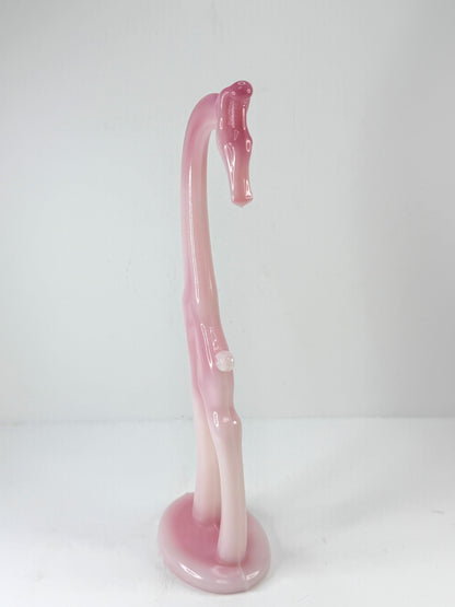 Vintage Heisey by Fenton Rosalene Giraffe Limited Edition #14 of 450 10.75 A1126