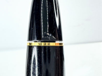 Vintage Montblanc Meisterstück 149 black resin 14K gold nib fountain pen SS476