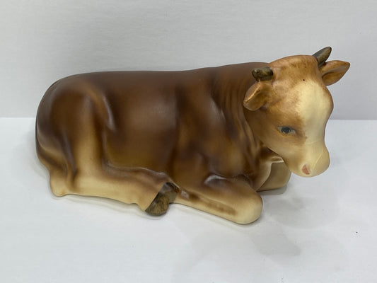 Goebel Hummel Nativity Ox Figurine TMK-4 Germany Porcelain mint A692