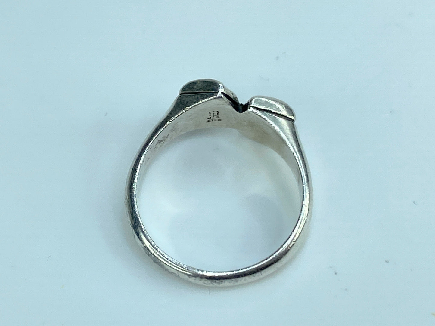 RARE James Avery Sterling Silver Comedy and Tragedy Ring size 8.75 4.6g JR614