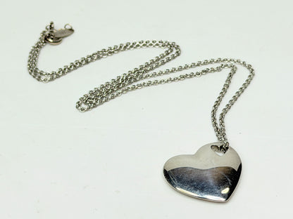 Tiffany and Co Necklace Pierced Double Heart Pendant Tiffany & Co. JR1164